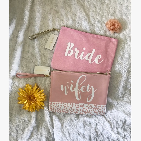 Accessories - FINAL SALE📸!! ✨NWT✨💍Bride Make-Up Bags